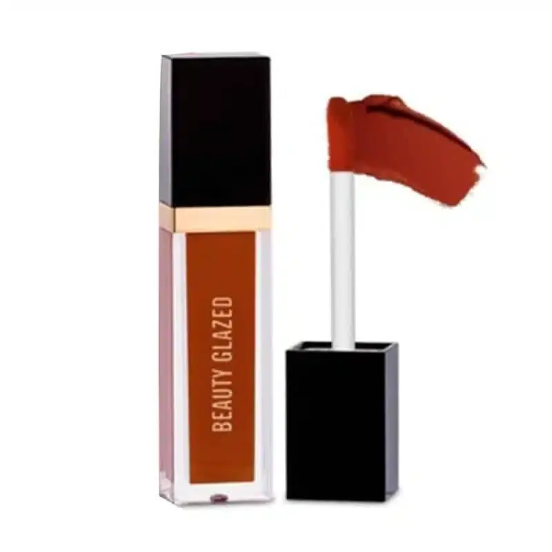 Multiple Beauty Glazed Matte Liquid Lipstick mini tubes displaying various beautiful nude, pink, and red shades. - thumbnail