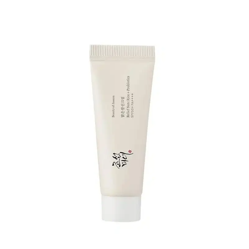 Beauty Of Joseon Relief Sun Rice+Probiotics SPF 50+PA++++ 10ml white tube standing upright. - thumbnail