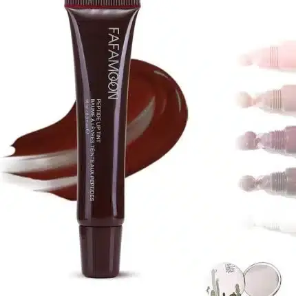 Fafamoon beauty brand logo, featuring elegant deep purple stylized serif text.