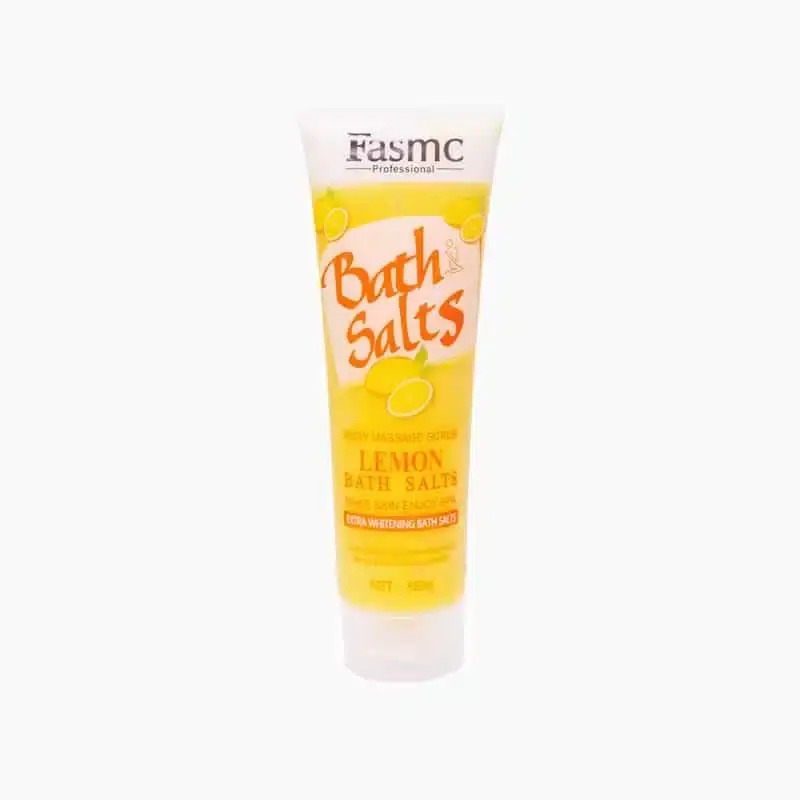 Fasmc Cosmetics brand logo, featuring sleek black uppercase text and a stylish golden underline.