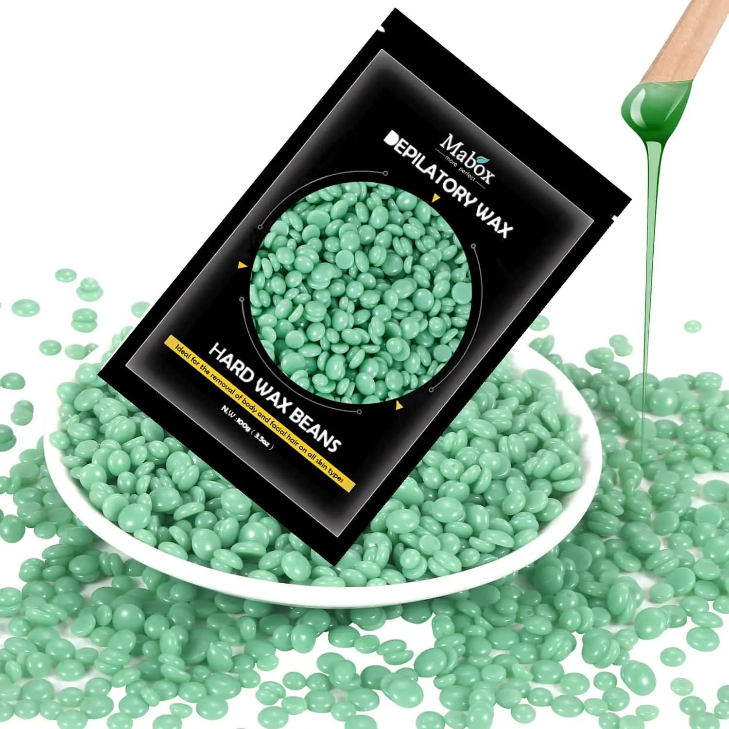 Mabox brand logo with modern dark purple text 'Mabox' and 'Skincare' on white background.