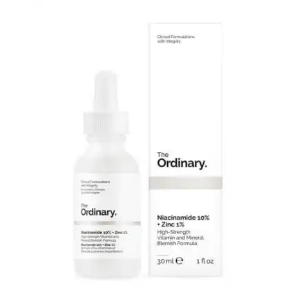 The Ordinary brand logo, black minimalist text 'THE ORDINARY' with 'CLINICAL FORMULATIONS' on white background.