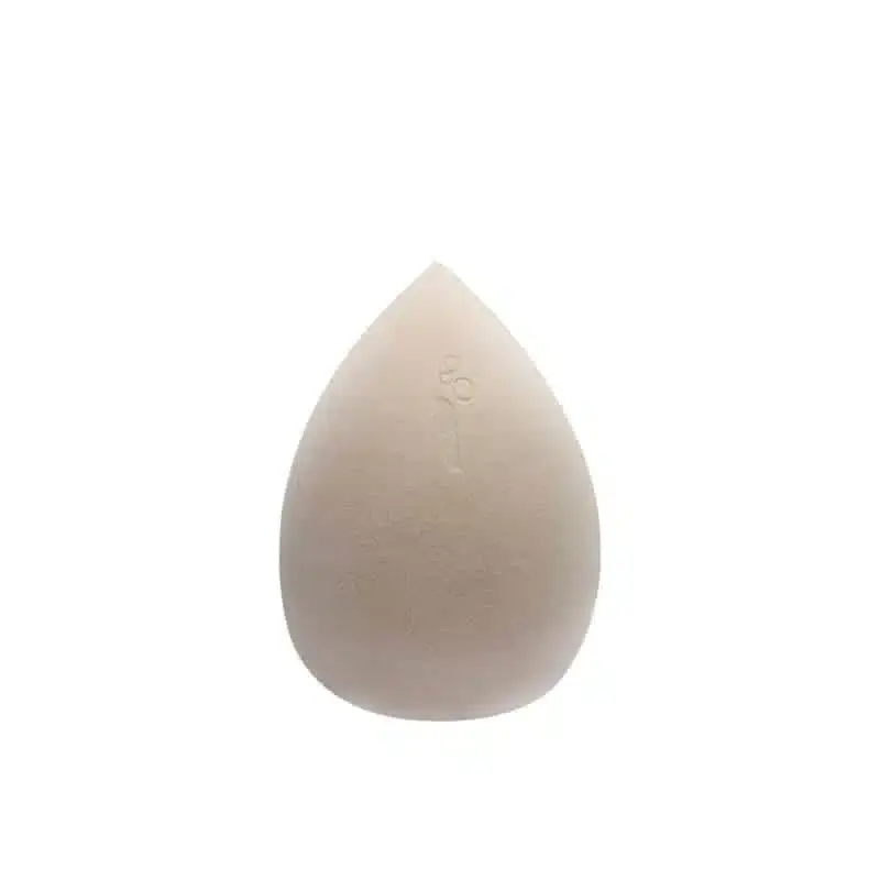 Two Caplino ash makeup sponges showcasing their soft, porous texture and versatile tear-drop shape. - thumbnail
