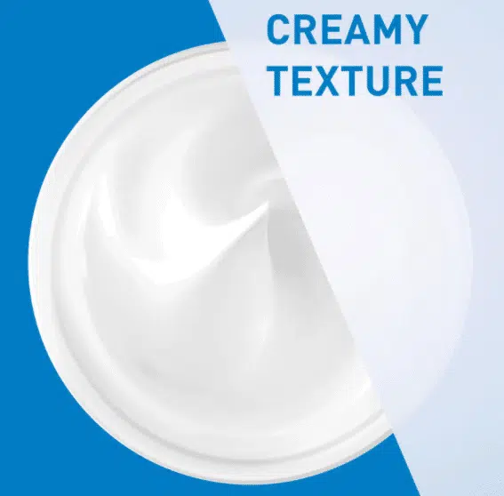 Close-up of CeraVe Moisturising Cream 50ml tube's front label showing key product details. - thumbnail