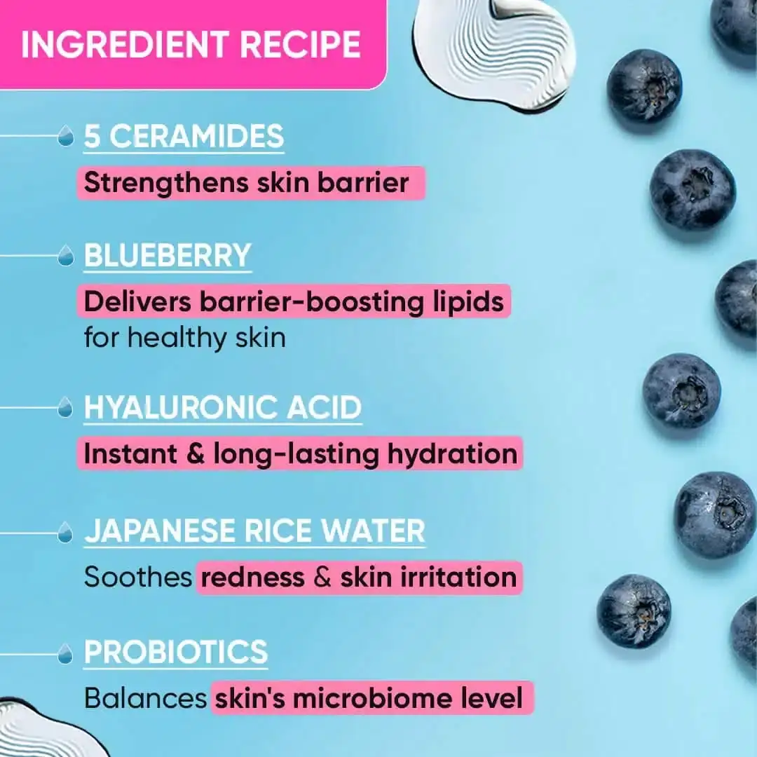 Swatch of Dot & Key Ceramides Hyaluronic moisturizer cream applied smoothly on skin, showcasing texture. - thumbnail