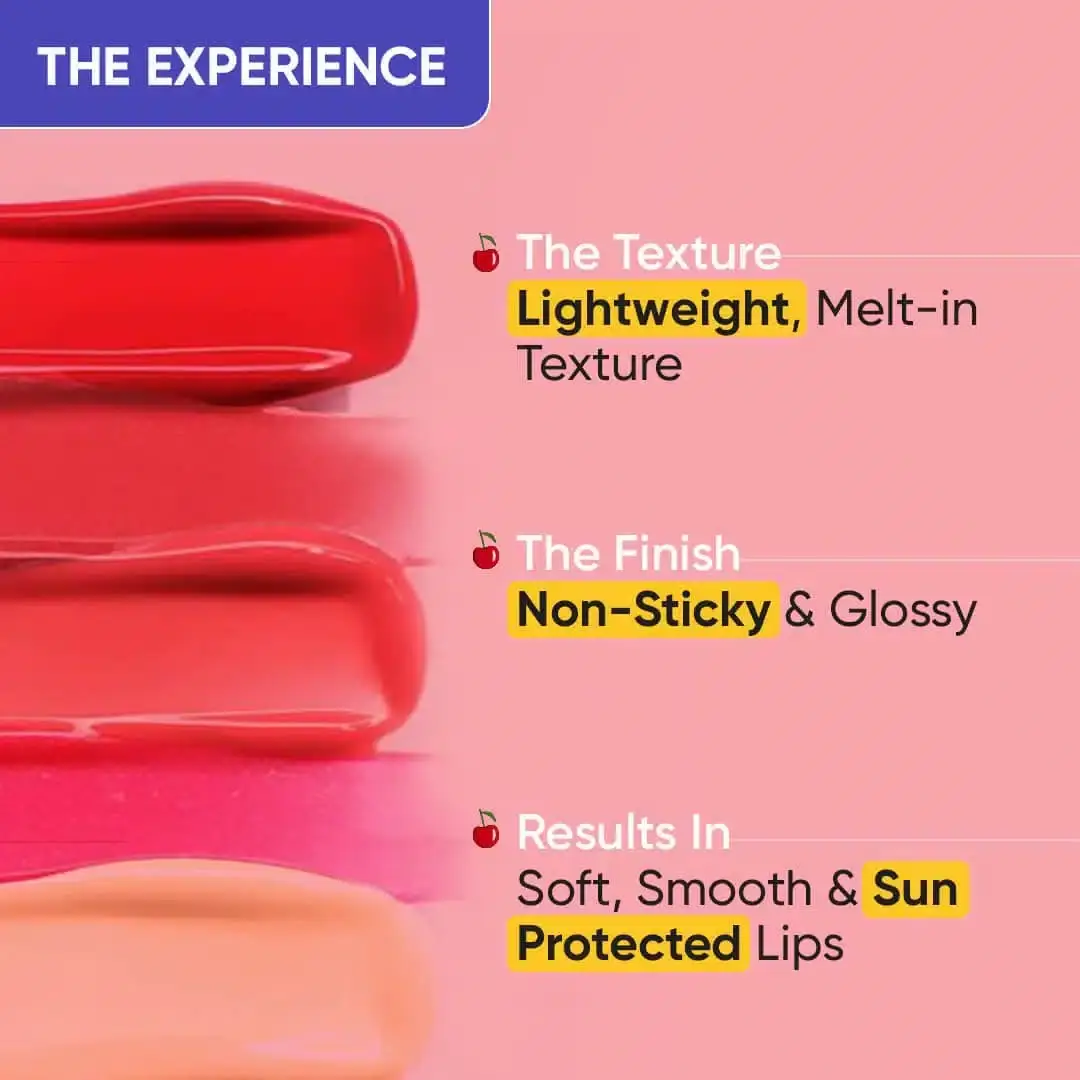 Two Dot & Key Cherry Pop lip balms, one open showing the vibrant red balm stick. - thumbnail