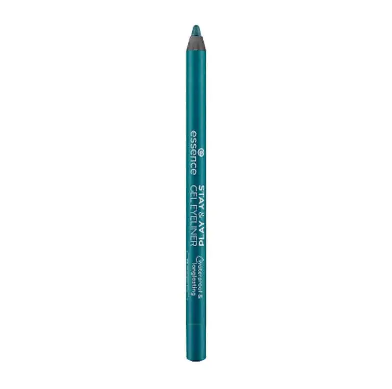 Essence Deep Blue Kajal gel eyeliner, sleek midnight sky tube, clearly displayed from the front. - thumbnail