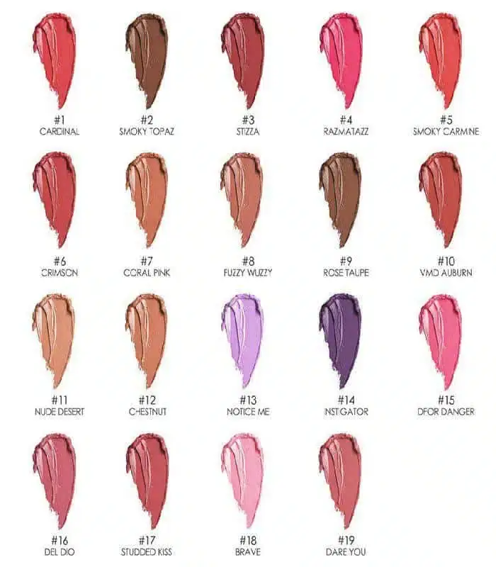 Close-up of an open Focallure Lips Crayon lipstick, revealing its smooth, pointed tip and vibrant reddish shade. - thumbnail