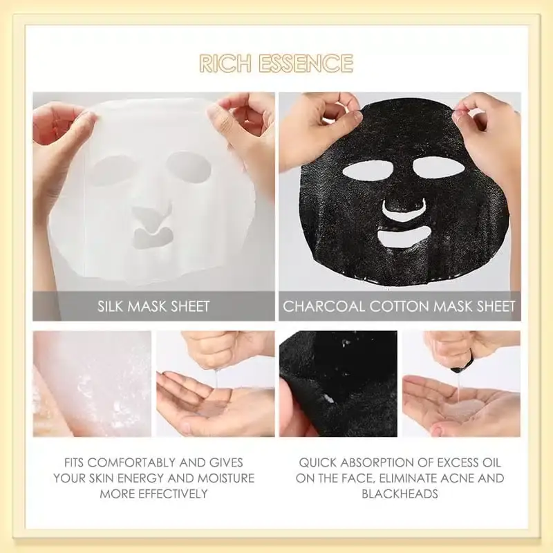 Focallure MOISTURE UP Honey Sheet Mask packet laid flat, showcasing the vibrant golden yellow front. - thumbnail