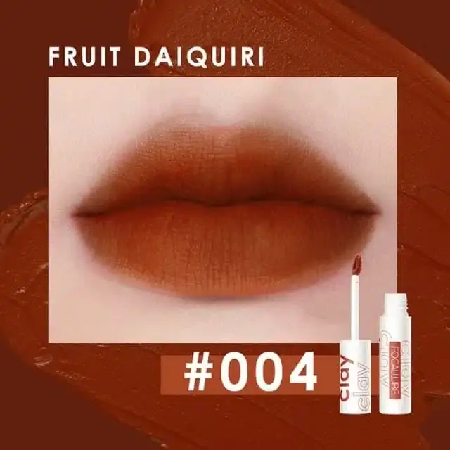 Focallure True Matte Lip Clay 004 tube standing upright, showcasing its sleek design. - thumbnail
