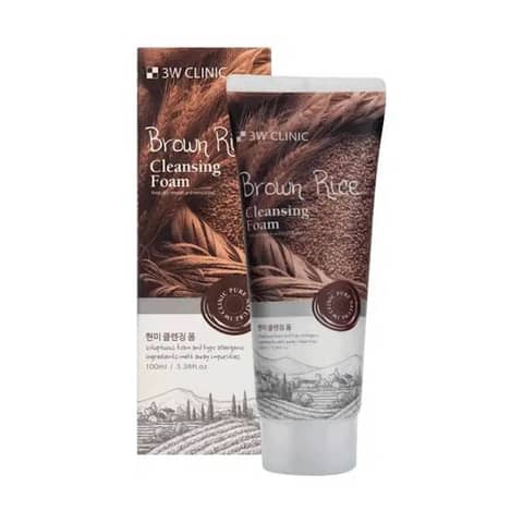 3w Clinic Brown Rice Foam Cleansing – 100ml