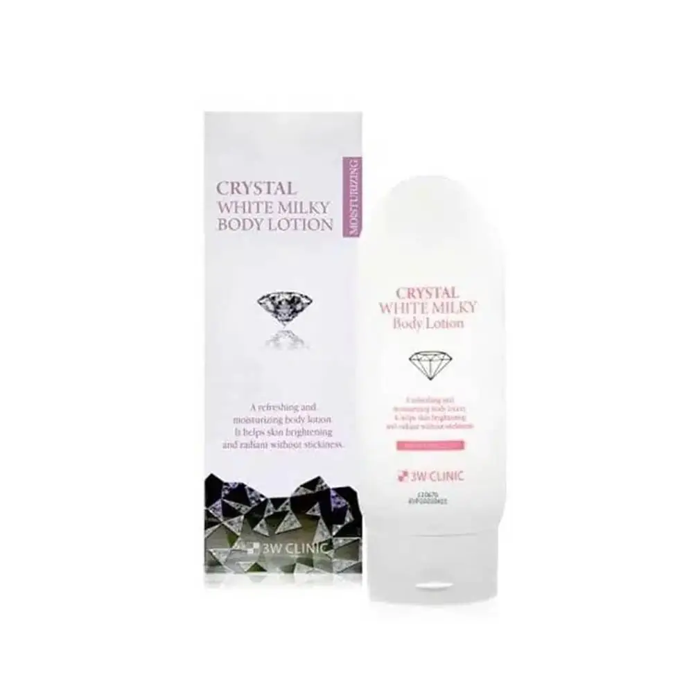 3w Clinic Crystal White Milky Body Lotion 150gm - thumbnail