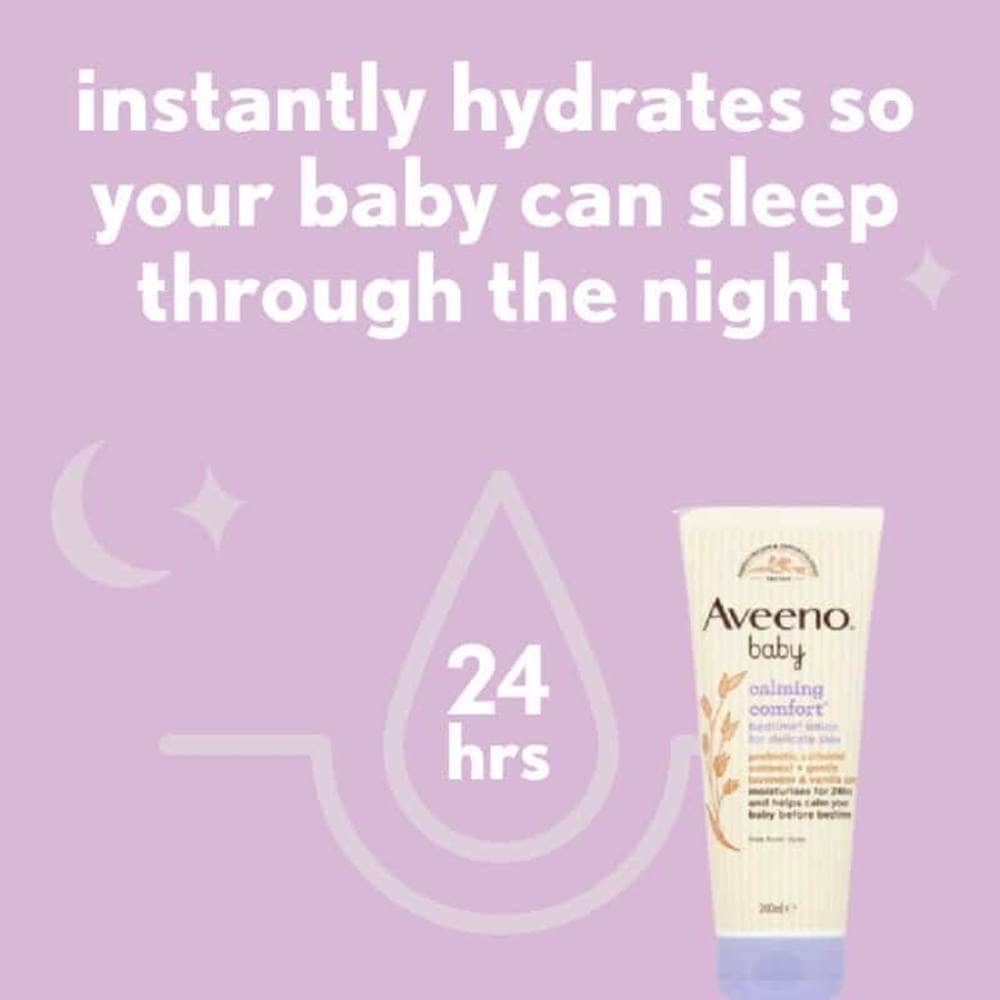 Aveeno Baby Calming Comfort Bedtime Lotion – 200 Ml - thumbnail