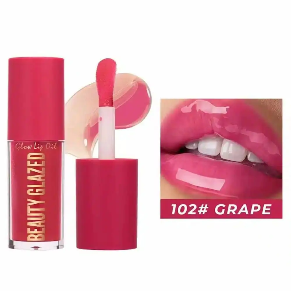 Beauty Glazed Glow Lip Oil Grape 102 - thumbnail