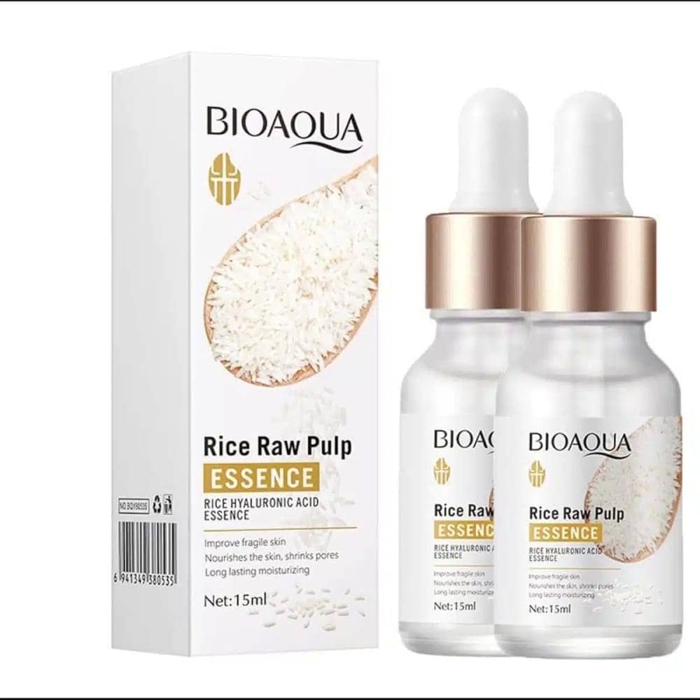 Bioaqua Rice Raw Pulm Face Essence Serum 15ml - thumbnail