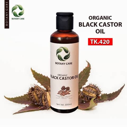 Botany Care Organic Black Castor Oil – 200ml