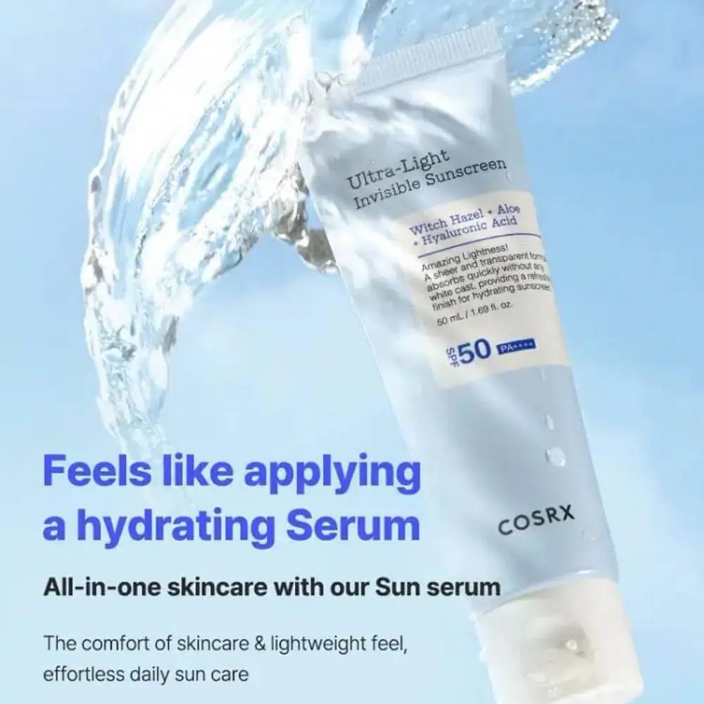 Cosrx Ultra-Light Invisible Sunscreen SPF50 PA++++ - thumbnail