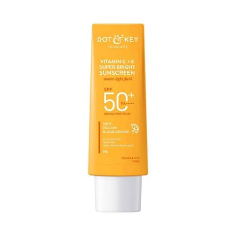 Dot and Key Vitamin C plus E Super Bright Sunscreen SPF 50+ 80g