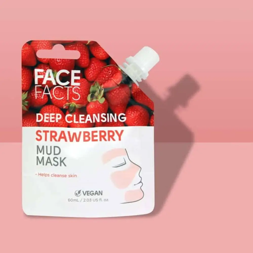 Face Facts Deep Cleansing Strawberry Mud Mask – 60ml - thumbnail
