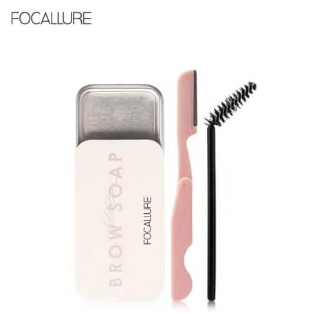 Focallure 3D Feathery Eyebrow Soap & Knife