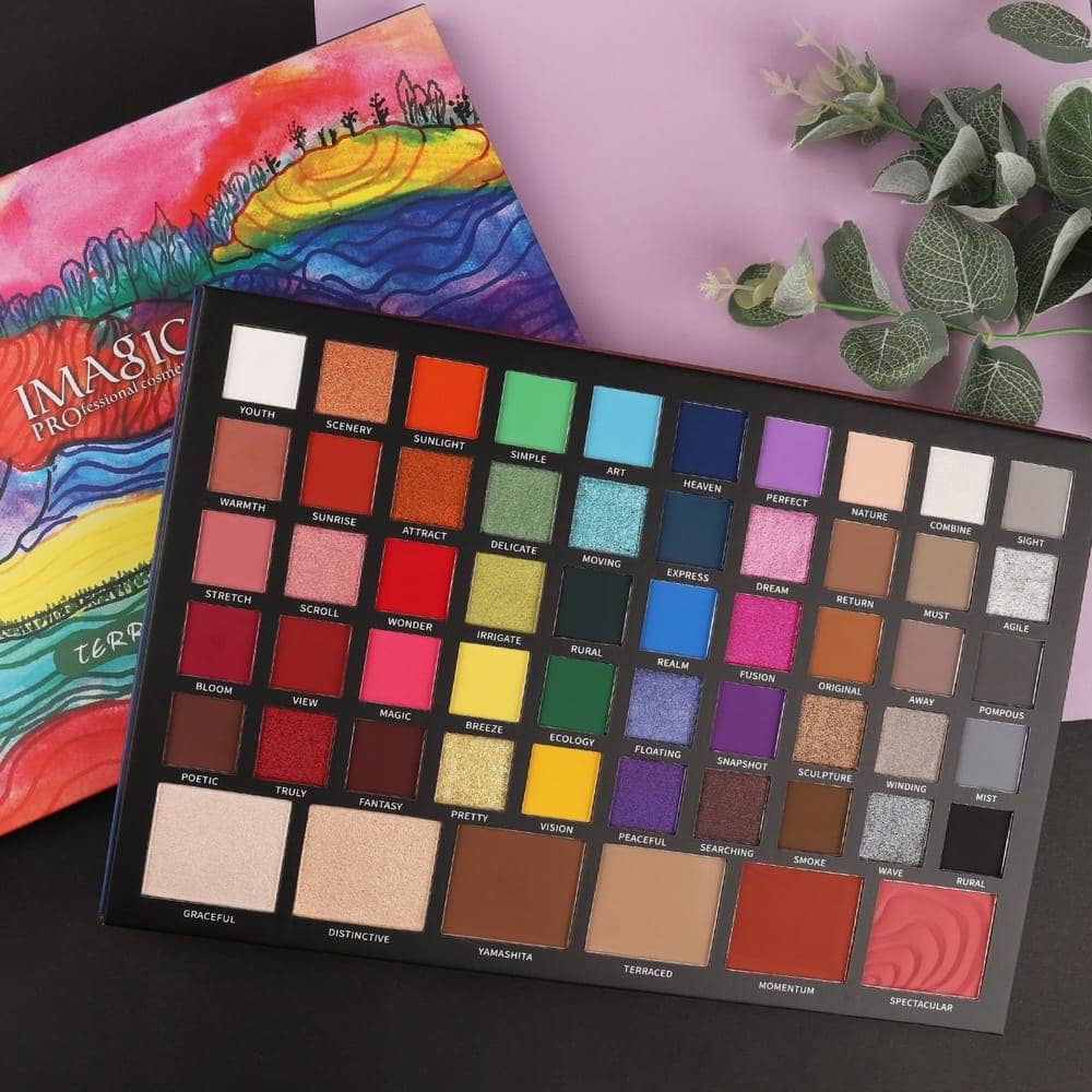Imagic Terraced Eyeshadow Palette 56 Color - thumbnail