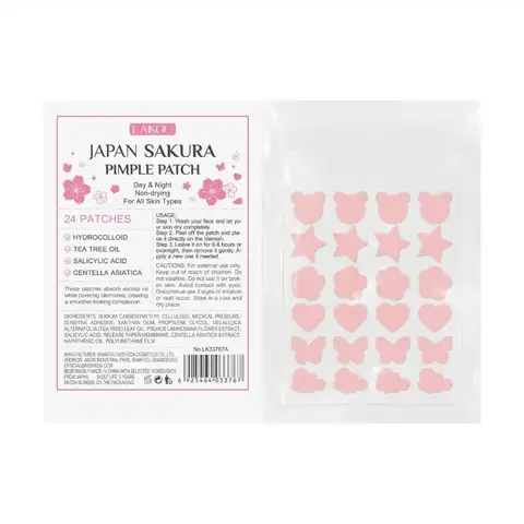 Laikou Sakura Pimple Patch Day & Night – 24 Patches