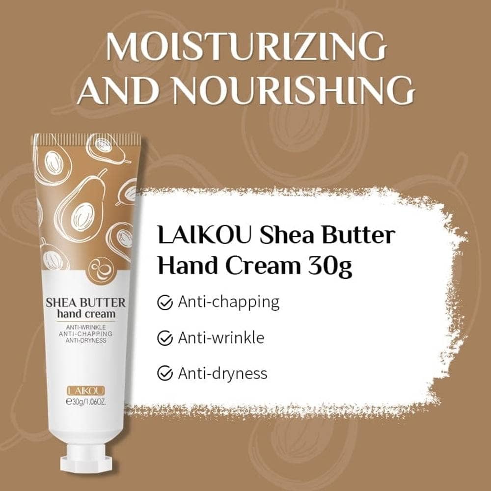 Laikou Shea Butter Hand Cream – 30g - thumbnail