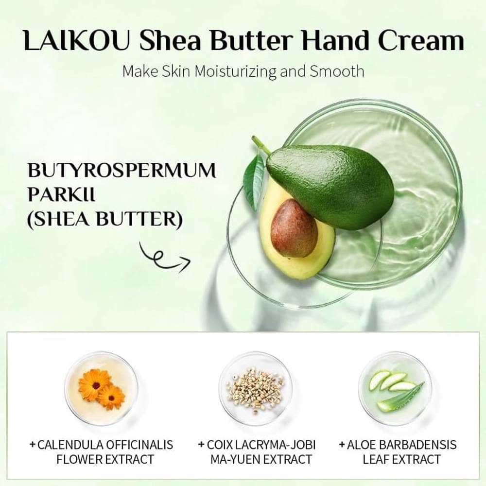 Laikou Shea Butter Hand Cream – 30g - thumbnail