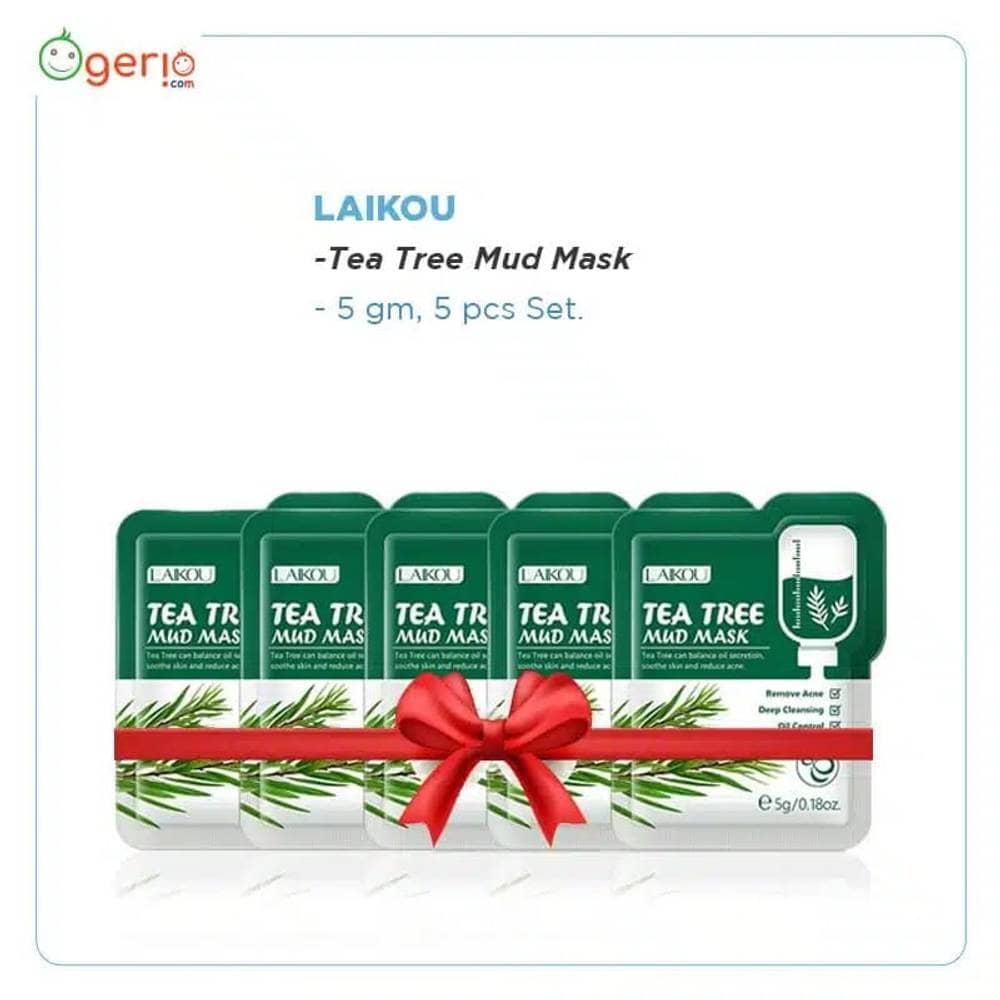 LAIKOU Tea Tree Mud Mask 5gm -5pcs - thumbnail
