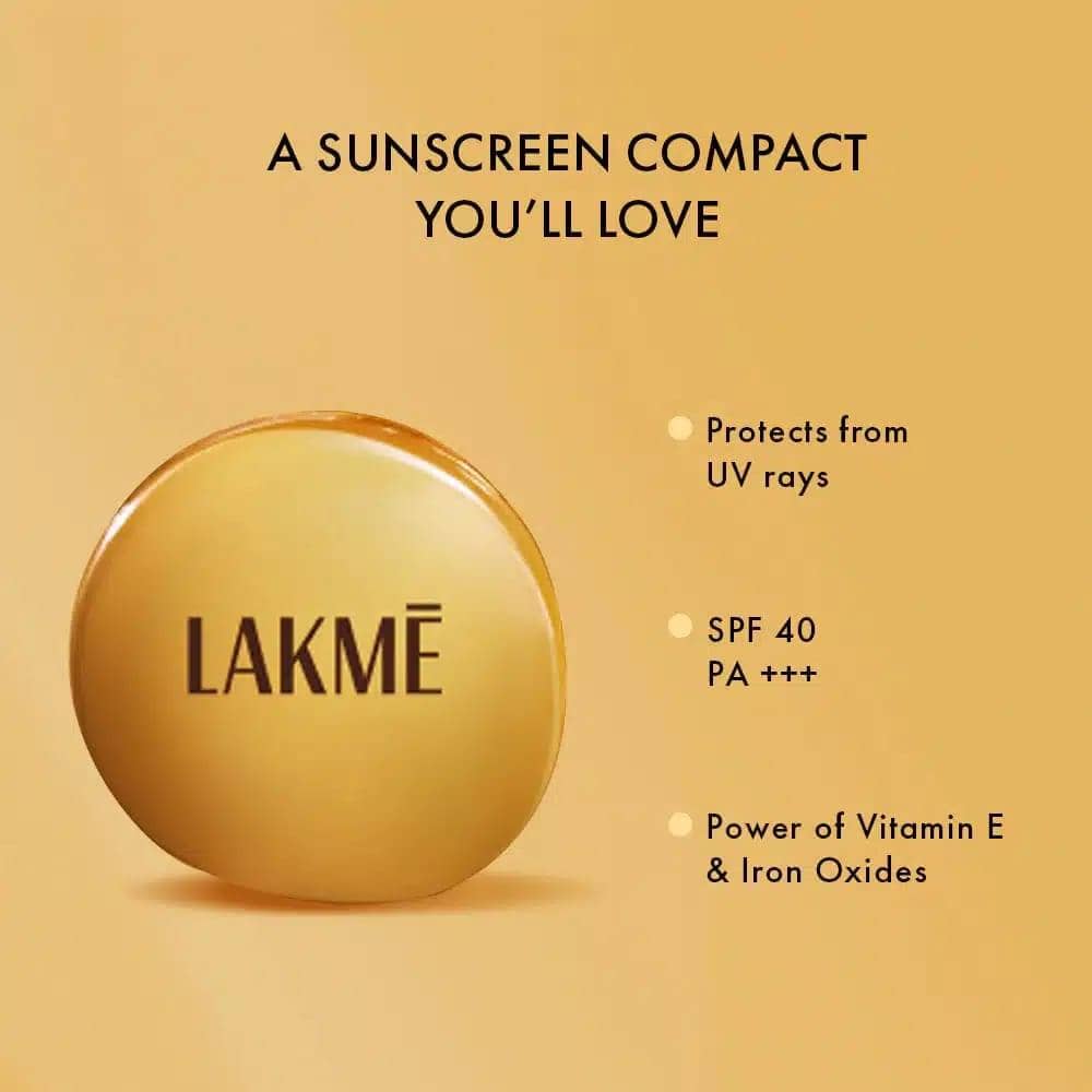 Lakme Sun Expert Ultra Matte SPF 40 PA+++ Compact – 7g - thumbnail