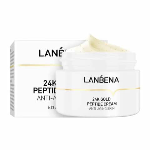 LANBENA 24K Gold Peptide Anti Wrinkle Facial Cream – 50g