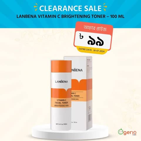 LANBENA Vitamin C Brightening Toner – 100 ml