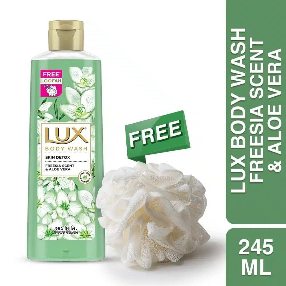 Lux Body Wash Skin Detox Freesia Scent Aloe Vera – 245ml - thumbnail