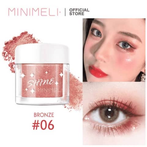 Minimeli Shimmer Loose Pigment Eyeshadow – 06 Bronze