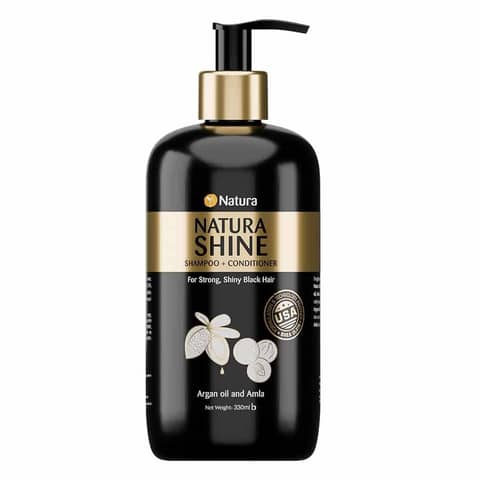 Natura Shine Shampoo + Conditioner – 330ml
