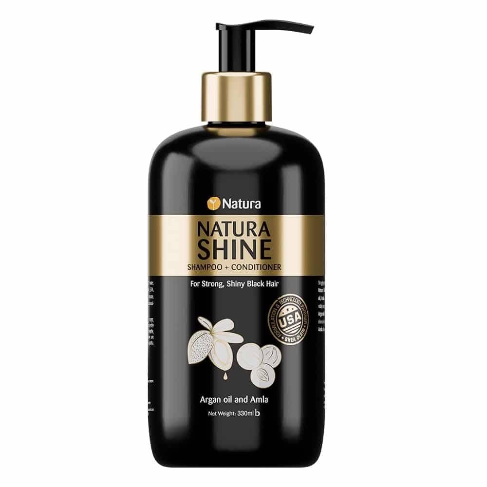 Natura Shine Shampoo + Conditioner – 330ml - thumbnail