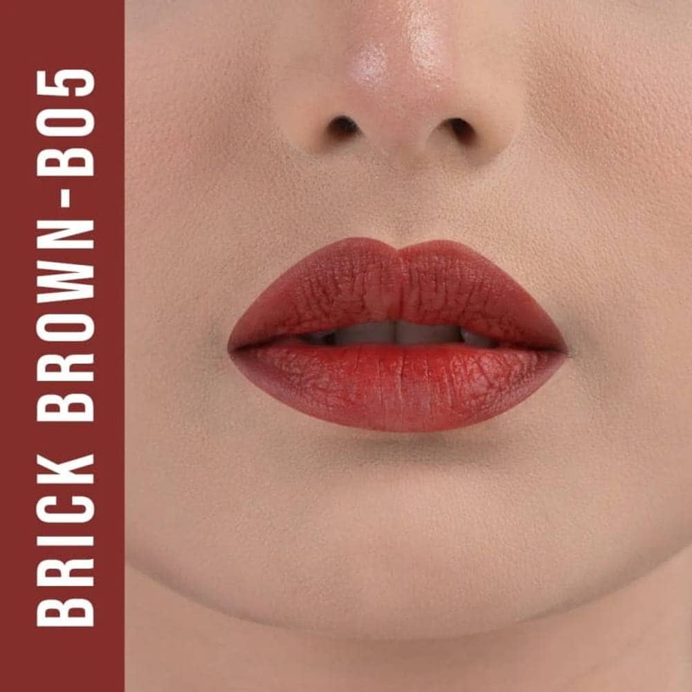 Nirvana Color Matte Bullet Lipstick – Burnt Sienna B02 - thumbnail