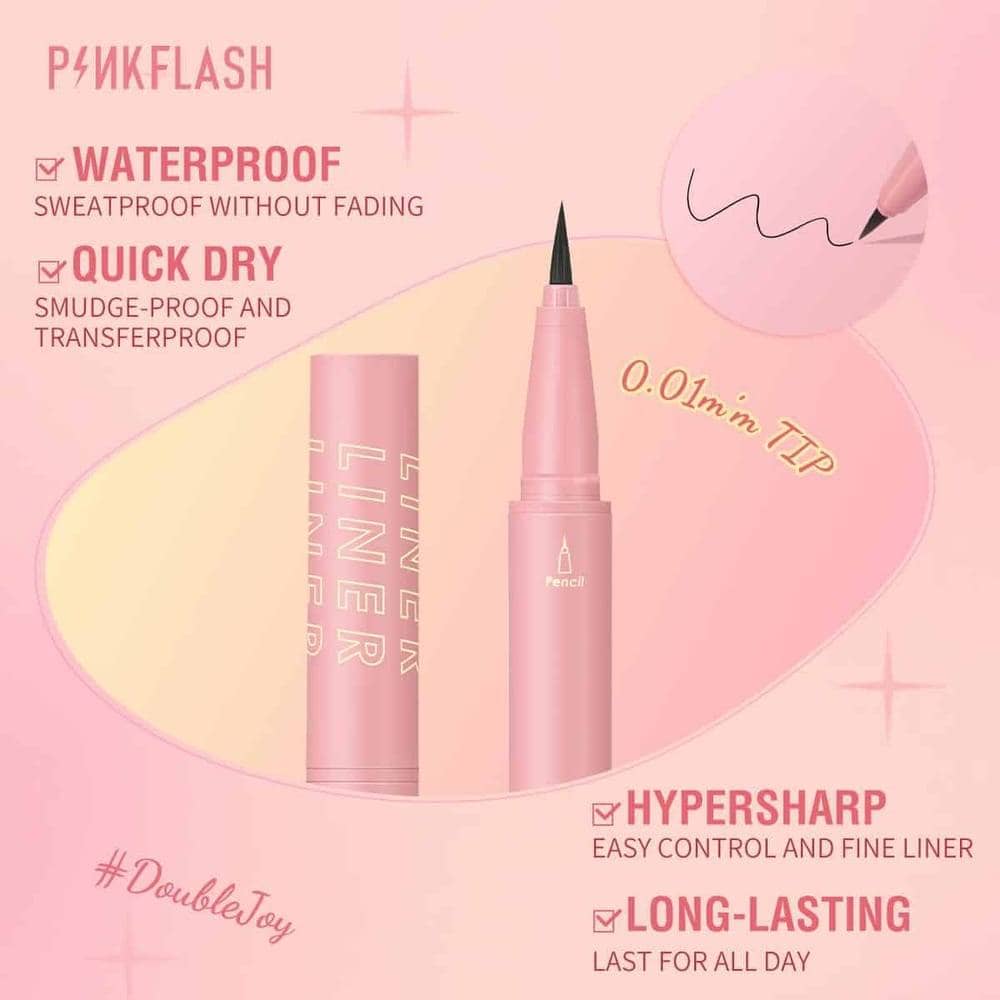 Pink Flash Hypersharp Waterproof Eyeliner – Brown - thumbnail