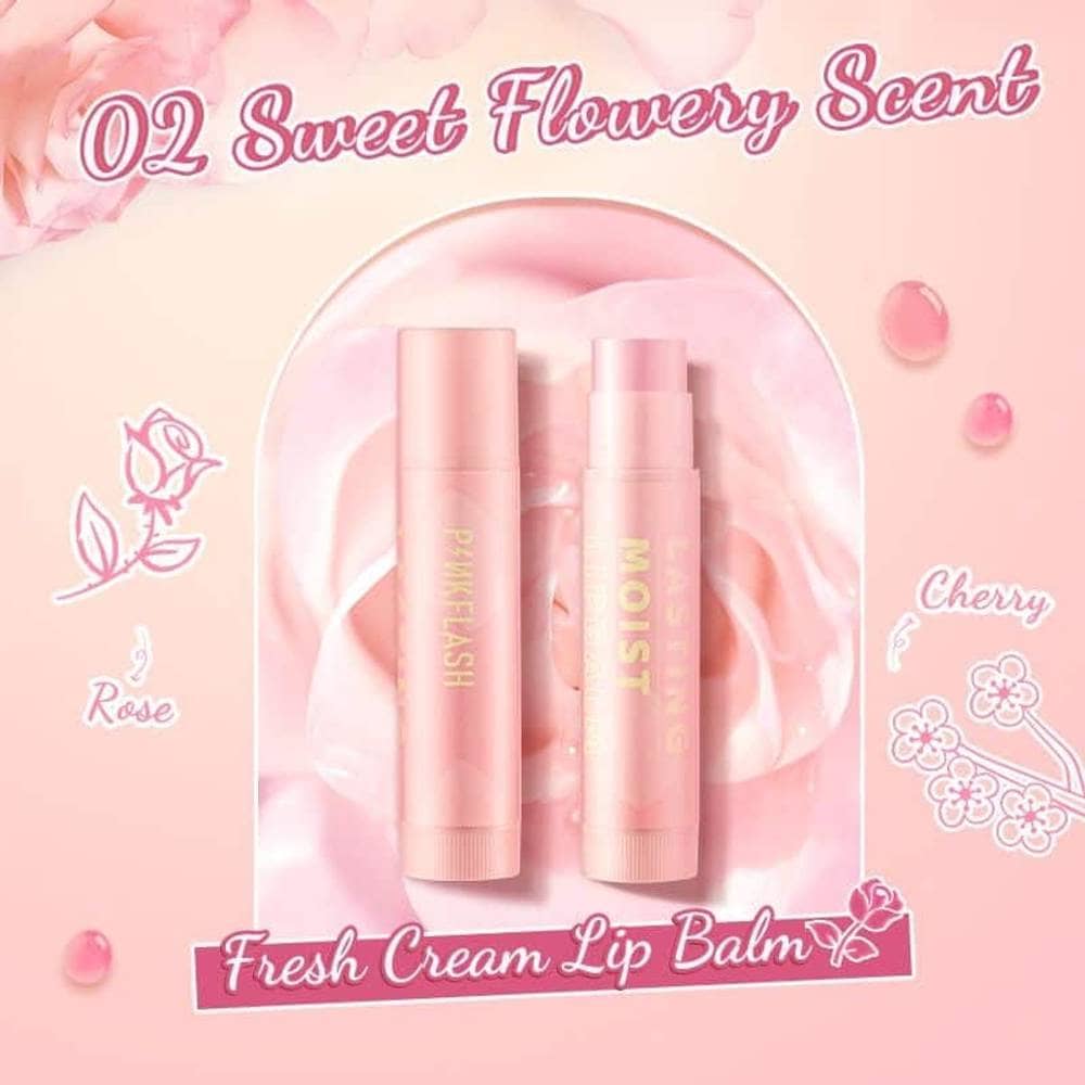 Pink Flash Lip Balm Soft Lips Moisturize L03 – #04 Sweet Flowery - thumbnail
