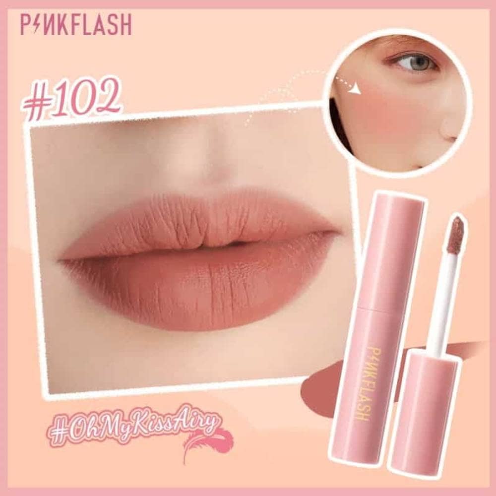 Pink Flash LIQUID Duo Matte LIPSTICK M01 – 102 - thumbnail