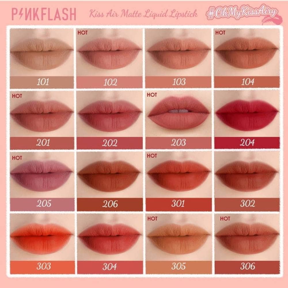 Pink Flash LIQUID Duo Matte LIPSTICK M01 – 102 - thumbnail