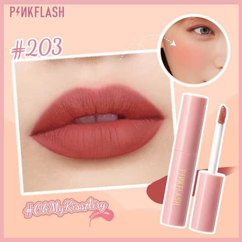 Pink Flash LIQUID Duo Matte LIPSTICK M01 – 203