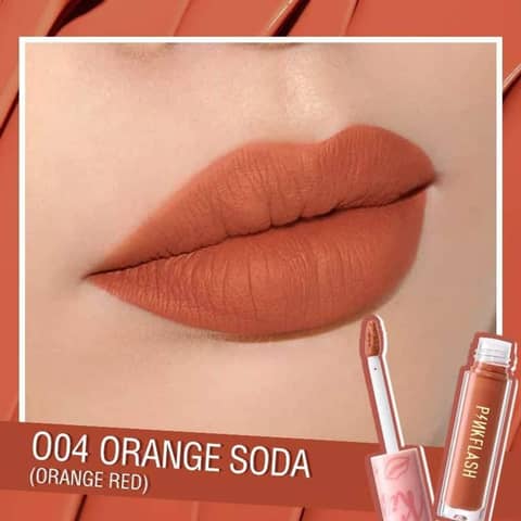 PINK FLASH Melting Matte Waterproof Lipstick – 004