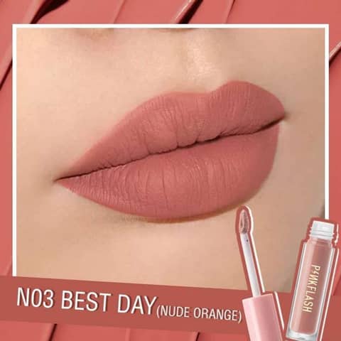 PINK FLASH Melting Matte Waterproof Lipstick – N03