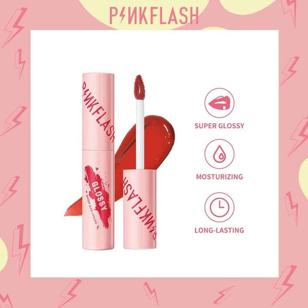 Pink Flash Watery Glam Lip Gloss L09 – NU03 - thumbnail