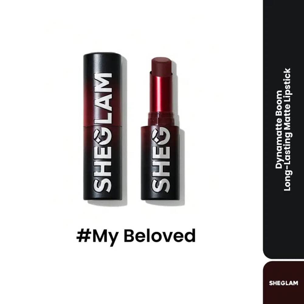 SHEGLAM Ember Rose Long Lasting Matte Lipstick – My Beloved - thumbnail