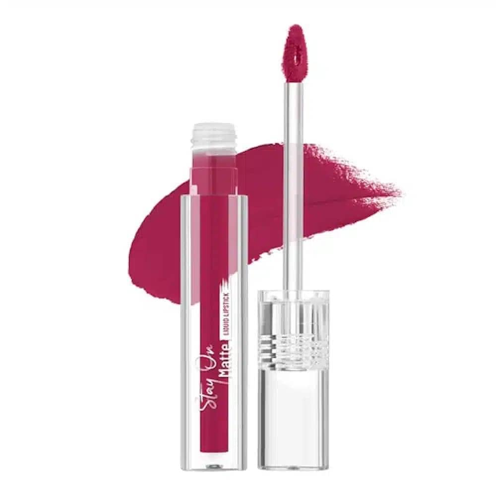 Swiss Beauty All Day Liquid Lipstick Smokey Maroon 14 - thumbnail