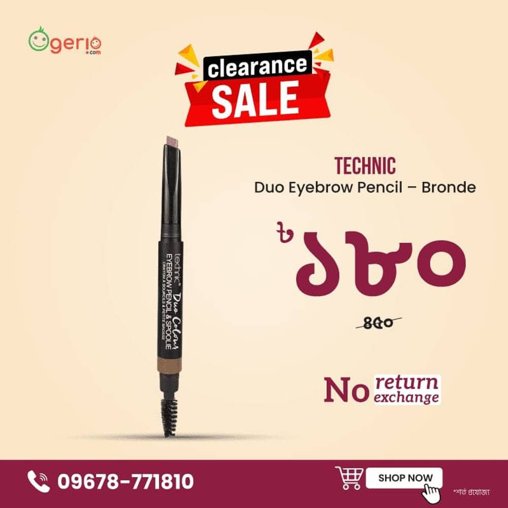 Technic Duo Eyebrow Pencil – Bronde - thumbnail
