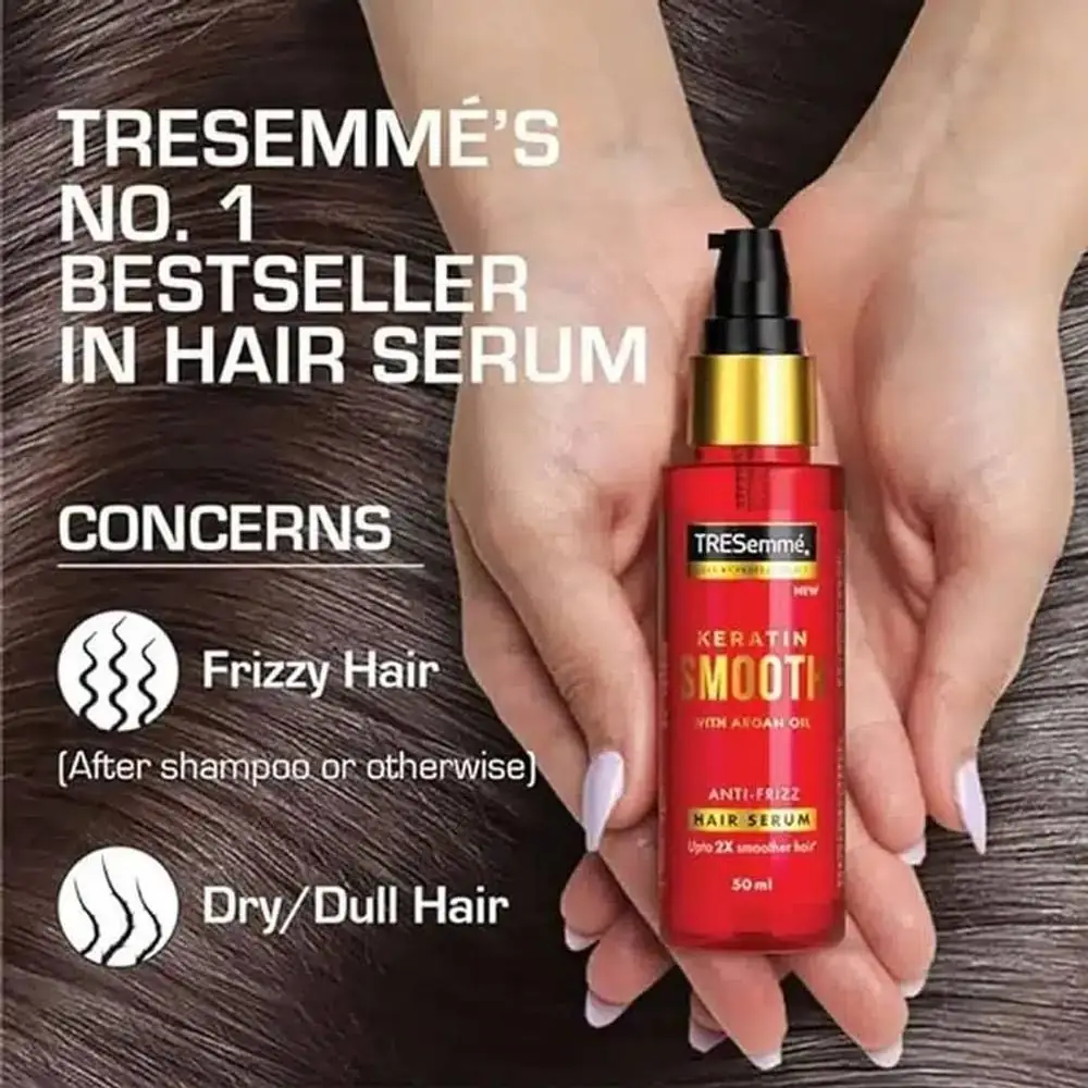 Tresemme Hair Serum Keratin Smooth Anti-frizz With Argan Oil 100 - thumbnail
