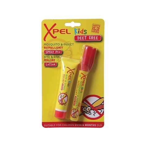 Xpel Kids Mosquito and Insect Repellent Spray Pen, Bite and Sting Lotion Twin Set